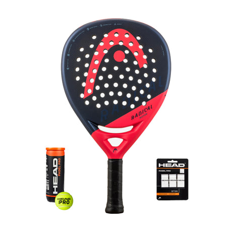 Radical Motion 2024 + 3-pack Overgrip + Padel Pro 3B